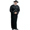 Image de Déguisement de curé - WIDMANN - Modèle Curé - Grande taille XL - Adulte - Mixte - Noir