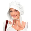 Image de Coiffe paysanne - WIDMANN - Accessoire de déguisement - Blanc