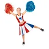 Image de Déguisement pom-pom girl blanc enfant 11 à 13 ans