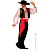 Image de Costume Flamenco - Adulte - Multicouleur - Chemise gilet pantalon ceinture et chapeau