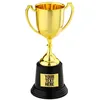 Image de Trophée-coupe - WIDMANN - Personnalisable - PVC rigide - 21 x 11 cm - Doré