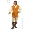 Image de Costume homme déguisement Paysan Moyen Age - WIDMANN - Taille L (taille 52/54) - Jaune - Homme - Adulte