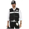 Image de Costume FBI - Noir - Taille XL - Mixte - Adulte - Intérieur - Gilet et casquette