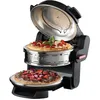 Image de Four à Pizza - ARIETE - 927 - Double - 400°C - 2300W - 5 Niveaux de Cuisson