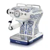 Image de Ariete Capri 1389 Macchina da Caffè Manuale 850W 15 bar Cappuccinatore Blu Acciaio
