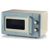 Image de Ariete Forno a Microonde Vintage 3960 - 800W 20L 6 Livelli Timer 30 min Celeste