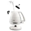 Image de Bouilloire électrique - DELONGHI - KBJX2001.W - 17 L - 2000 W - Argent