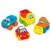Image de Voitures Souples et Colorées - Baby Clementoni - Display Soft & Go - Garçon - A partir de 6 mois