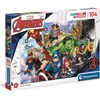 Image de Puzzle Avengers - Clementoni - 104 pièces - SuperColor Bleu - Garçon 6 ans et plus