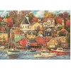 Image de Puzzle 1500 pièces - Clementoni - Bon temps sur le port - Paysage et nature - Adulte - Coloris Unique
