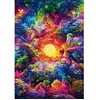 Image de Puzzle - CLEMENTONI - Colorboom - Jungle Psychédélique - 500 pièces - Poster inclus - Multicolore