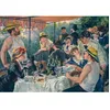 Image de Puzzle 1000 pièces - CLEMENTONI - Renoir : Déjeuner en canot - Poster inclus - 70 x 50 cm - Tableaux et peintures