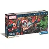 Image de Puzzle Panorama 1000 pièces - CLEMENTONI - MARVEL - Poster inclus - Multicolore - Pour adultes