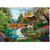 Image de Puzzle 1000 pièces + poster : Jardins du Fuji