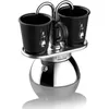 Image de Set cafetière italienne + 2 tasses - BIALETTI - Mini-induction - 100 ml - Inox / Noir