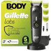 Image de Tondeuse corps - GILLETTE - Labs i7 Body + Intimate - 7 accessoires - Autonomie 100 min - Étanche