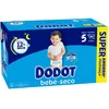Image de Couches - Dodot - Baby Dry - Taille 5 - 12h de Sécheresse - Barrière Anti-Fuites