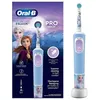 Image de Oral-B Pro Kids3+ Brosse à dents électrique enfant Reine des Neiges Disney 1 Brossette Brossage Doux Minuteur et Vibrations
