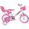 Image de Vélo Enfant 12 - UNICORN - Rose - 3 à 5 Ans - Roue 12 pouces - Fille
