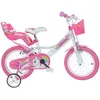 Image de Vélo Enfant 16 - UNICORN - Rose - 5 à 7 Ans - Idéal pour Filles - Roues de 16 pouces