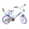 Image de Vélo Enfant 12 - SNOW QUEEN - 12 pouces - 3 à 5 ans - Bleu - Acier