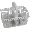 Image de Panier à couverts pour lave-vaisselle Indesit - Blanc - Dimensions 23x13x12.1cm