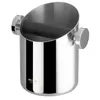 Image de Motta café Knock Box Pot à récupérer marc à café cylindrique en acier inoxydable