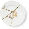 Image de Plateau de Desserts - SELETTI - Kintsugi - Porcelaine - or