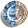 Image de Assiette creuse - Seletti - Sofronia - Multicouleur - Porcelaine Bone China - Ø254 H.42