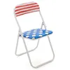 Image de SEDIA IN METALLO PIEGHEVOLE STUDIO JOB BLOW CM. 44 H.47/80 POP CORN NEW SELETTI