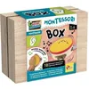 Image de Jeu musical - LISCIANI - Montessori Box - Louïe - Tambourin en bois - Rythme et audition - Activités Montessori