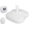 Image de Base de parasol - EDM - Remplissable - 16 litres - Blanc - Carré
