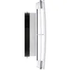 Image de Bouche de diffusion fixe - AXELAIR - Carrée - Réglable manuellement - Blanc - Ø 80 mm