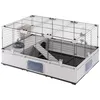Image de Cage de transport - Ferplast - Modular 2 - Métal et Plastique - Pour lapins et cochons dInde - Intérieur