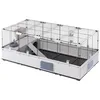 Image de Cage de transport - FERPLAST - Modular 3 - Blanc/Noir - 103 m² - Intérieur