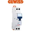 Image de Disjoncteur - Gewiss - Fixmatic - 1P+N - 10A - Courbe C - Certifié NF