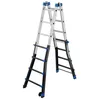 Image de Echelle pliable multifonction télescopique 4x4 échelons 4 1m/5m Hailo ProfiLine