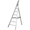 Image de Echelle fruitière 2 4m/2 8m en aluminium de verger 6 échelons