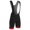 Image de Cuissard - GIST - A Bretelles - Coolmax - Noir - Bords Rouges - Taille L
