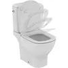Image de Pack WC sur pied Tesi Aquablade - Ideal Standard - Sortie horizontale - Abattant ultrafin - Réf T033601