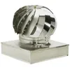 Image de Aspire-fumées rotatif en acier inoxydable carré 37 x 37 cm conduit de cheminée