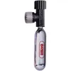 Image de Gonfleur CO2 - BARBIERI - Mikrobo - Ultra compact et léger - Valves Presta/Schrader - Jusquà 7 bars