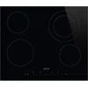 Image de Plaque vitrocéramique noire - Smeg - Commande tactile - 4 zones vitrocéramiques Hi-Light - Double zone