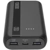 Image de Cellularline Power Bank 10000mAh Nero 3 Porte USB Caricabatterie Portatile 12W