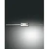 Image de Lampe de salle de bain - Fabas Luce Nala - LED intégrée - Verre chromé - IP44