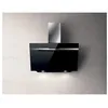 Image de HOTTE DECO 90CM ELICA PLAN INCLINE MAJESTIC NO DRIP BL/A/90 60DB NOIR