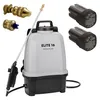 Image de Pulverisateur Électrique à Batterie 16L 8 Bar 2 Batteries Lithium Chargeur Végetaux Toiture VOLPI