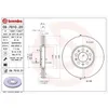 Image de Brembo Kit De Disque De Frein 09.7010.21 - 2 Pieces en occasion ou reconditionné