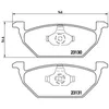 Image de BREMBO Kit de Plaquettes de frein P85041 - 4 pièces