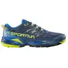 Image de Chaussures de running La Sportiva Akasha II - Storm blue/lime punch - Homme - Intensif - Drop 7mm